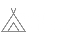 Gray triangle symbol on a white background